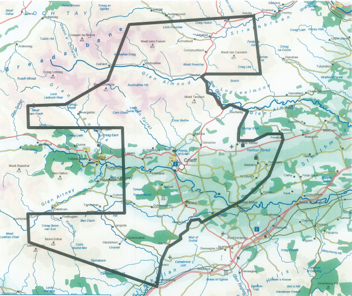 map of practice area